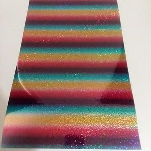 Rainbow Holographic HTV Vinyl Cricut Silhouette
